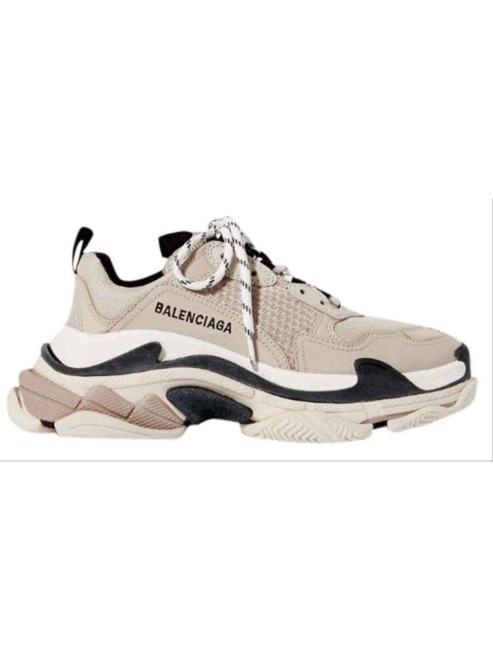 BALENCIAGA Triple S trainer logo embroidered oversized sneakers